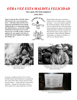 otra vez esta maldita felicidad