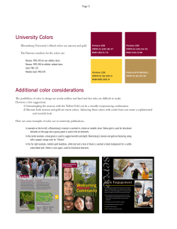 community - Bloomsburg University