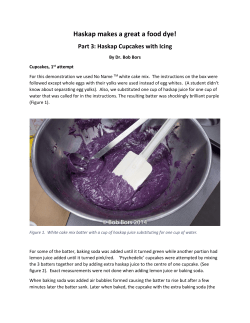 Haskap Cupcakes with Icing