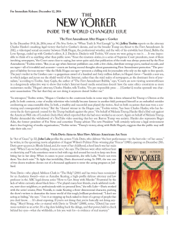 inside the world changers issue