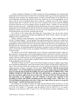A classic example in Scripture of a believer being out of the