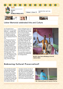 Embracing Cultural Preservation!! - KwaZulu