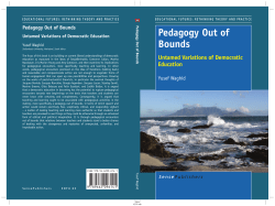 Pedagogy Out of Bounds