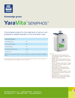 PDS - Yara US