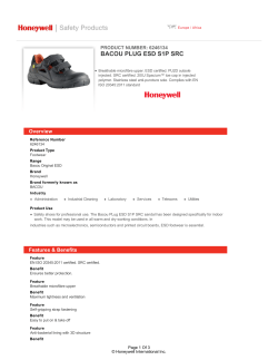 Datasheet - Honeywell Safety Products