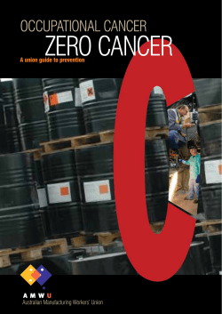 OCCUPATIONAL CANCER