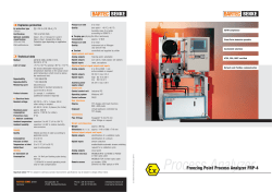 Freezing Point Process Analyzer FRP-4