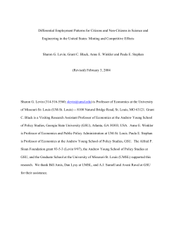 Here we examine the second of these questions