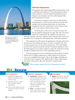 Thermal Expansion