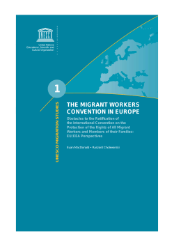 The Migrant workers convention in Europe - UNESDOC