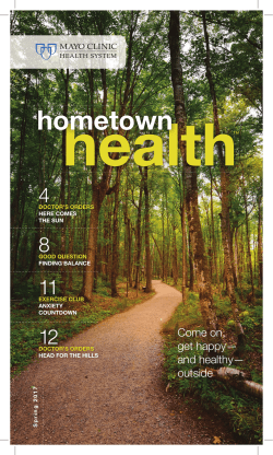 Hometown Health Nwlt: SW Minnesota