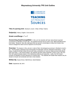 Lesson Plan - myConnect