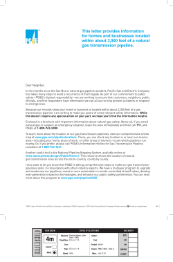 This letter provides information for homes and businesses located