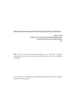 The Reciprocal Dialectic of Failures