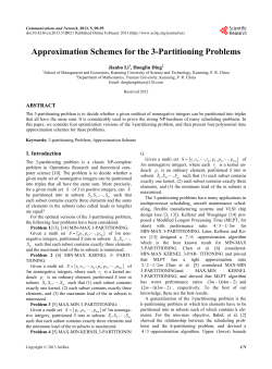 Approximation Schemes for the 3-Partitioning Problems