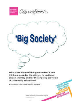 Read the paper. - Citizenship Foundation