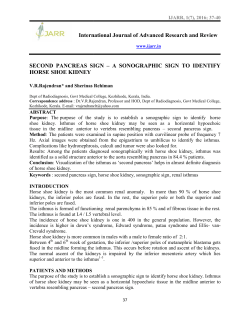International Jour SECOND PANCREAS SIGN &ndash; A SO