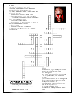 OEDIPUS THE KING