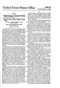 Co-precipitate of aluminium hydroxide with magnesium carbonate