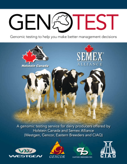 Genotest Brochure