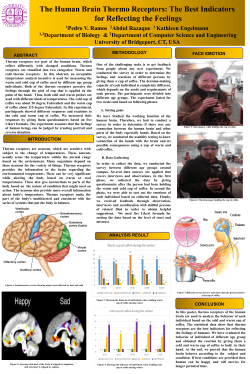 The Human Brain Thermo Receptors: The Best Indicators for