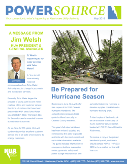 Jim Welsh Be Prepared for Hurricane Season Jim Welsh Be