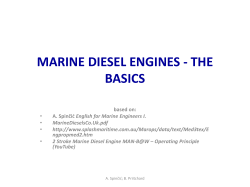Marine Diesel Engines