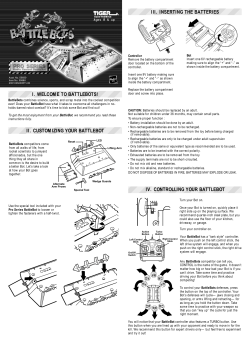 Battlebots Pro Series Biohazard Instructions