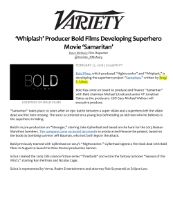 Producer Bold Films Developing Superhero Movie