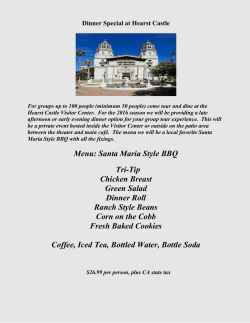 Dinner Special Guide