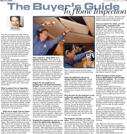 Buyers Guide to Home Inspection Article