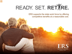 Ready, Set, Retire! for State Agencies (presentation)