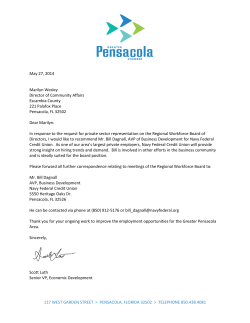 117 WEST GARDEN STREET > PENSACOLA, FLORIDA 32502