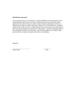 Distribution Agreement