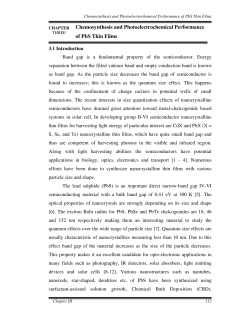 Chemosynthesis and Photoelectrochemical