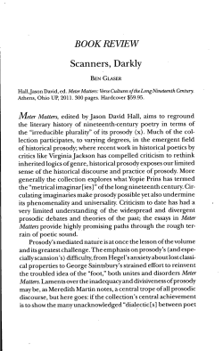 Scanners, Darkly - English