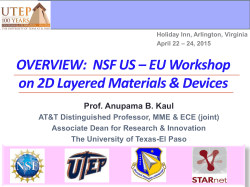 Presentation - UTEP Engineering