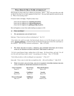 plan of salvation - New Life Christian Fellowship