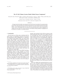 The NCAR Climate System Model Global Ocean