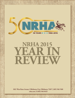 2015 - NRHA