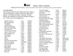 europe - St. Tammany Parish Library