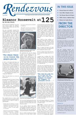 Eleanor Roosevelt at