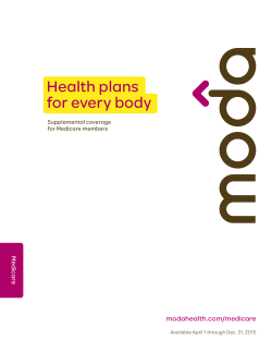 Health plans for every body