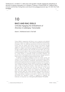 Race and Rag Dolls: Lalaloopsy