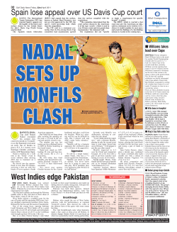 Spain lose appeal over US Davis Cup court West