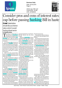 Consider pros and cons of interest rates cap before