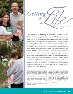 Getting a Life - North Carolina Symphony