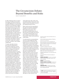 The Circumcision Debate: Beyond Benefits and Risks