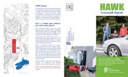 HAWK Crosswalk Signals Brochure