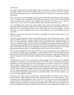 Hi everyone, my name is Daniel and I represent Higher school of